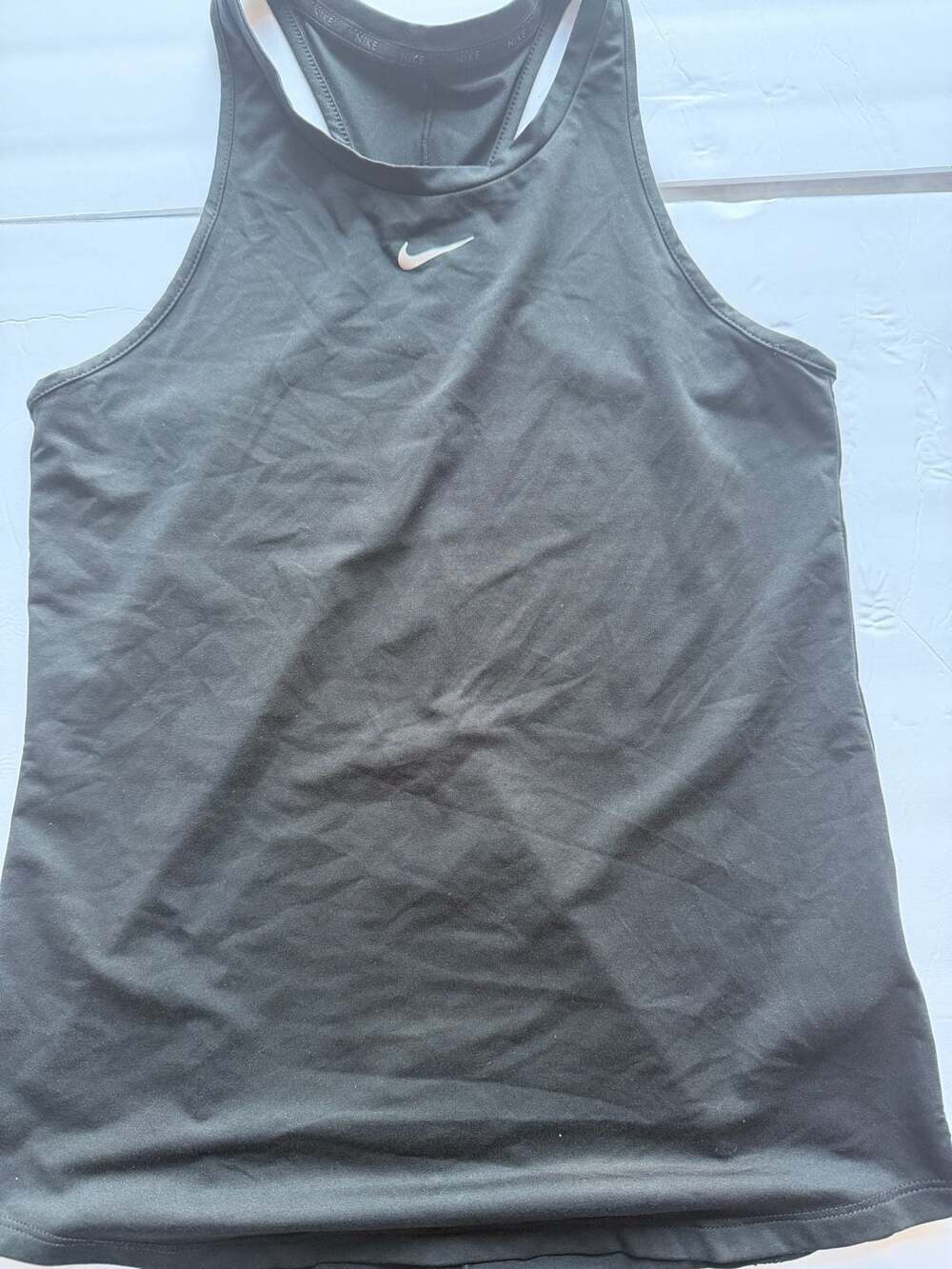 Nike Dri-FIT Slim Fit High-Neck Athletic Tank Top